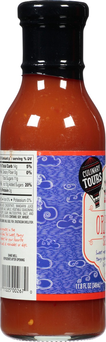 slide 11 of 15, Culinary Tours Orange Sauce 11.8 fl oz, 11.8 fl oz