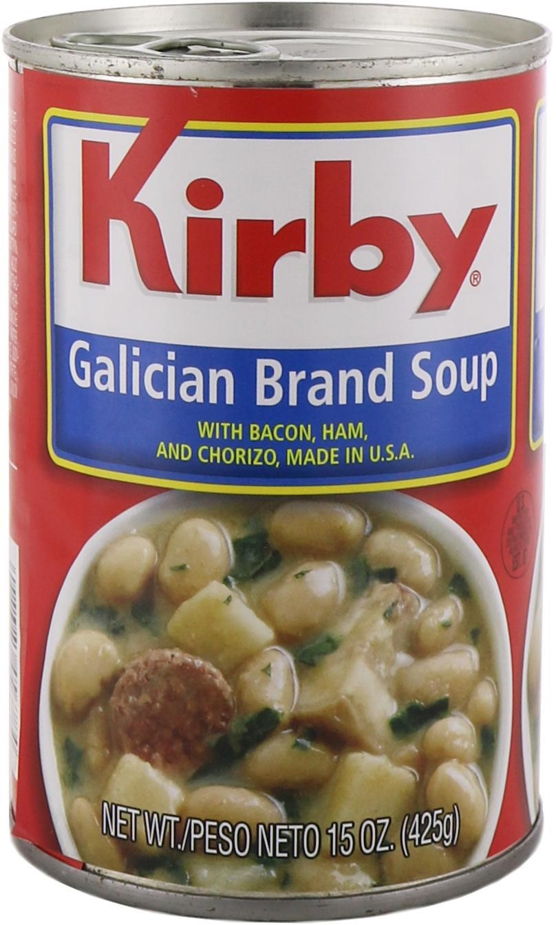 slide 1 of 1, Kirby Galician Brand Soup, 15 oz