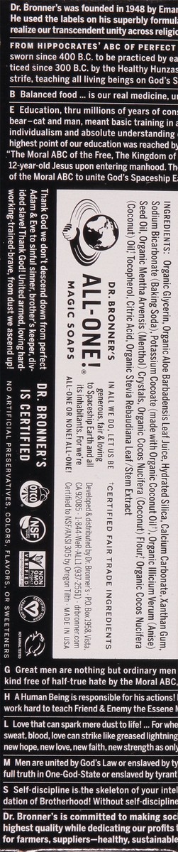 slide 2 of 9, Dr. Bronner's Anise All-One Toothpaste 5 oz Box, 5 oz