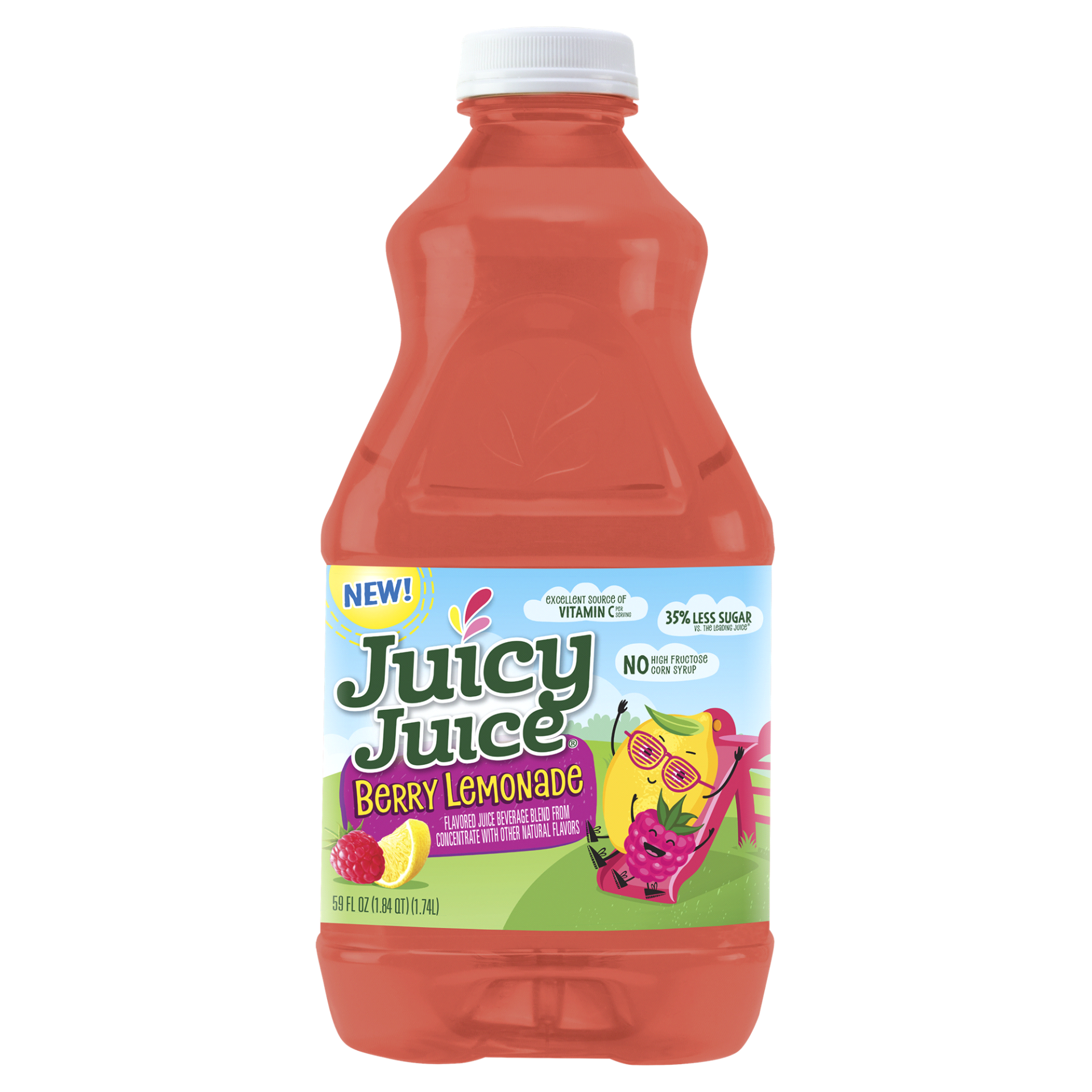 slide 1 of 11, Juicy Juice Berry Lemonade Juice Beverage 59 oz, 59 fl oz
