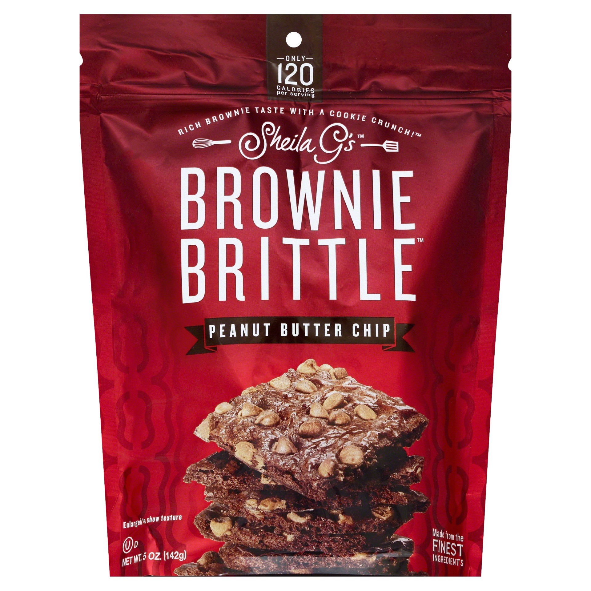 slide 1 of 1, Sheila G's Brownie Brittle Peanut Butter - 5 oz, 5 oz