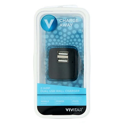 slide 1 of 1, Vivitar Mobile Candy 2.1 Amp Wall Charger, 1 ct