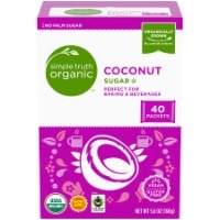 slide 1 of 1, Simple Truth Organic Coconut Sugar Packets, 40 ct