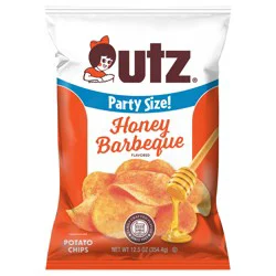 Utz 12.5 oz Utz Honey Barbeque Potato Chips