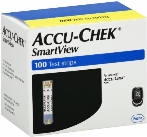 slide 1 of 1, Accu-Chek Smart View Test Strips, 100 ct