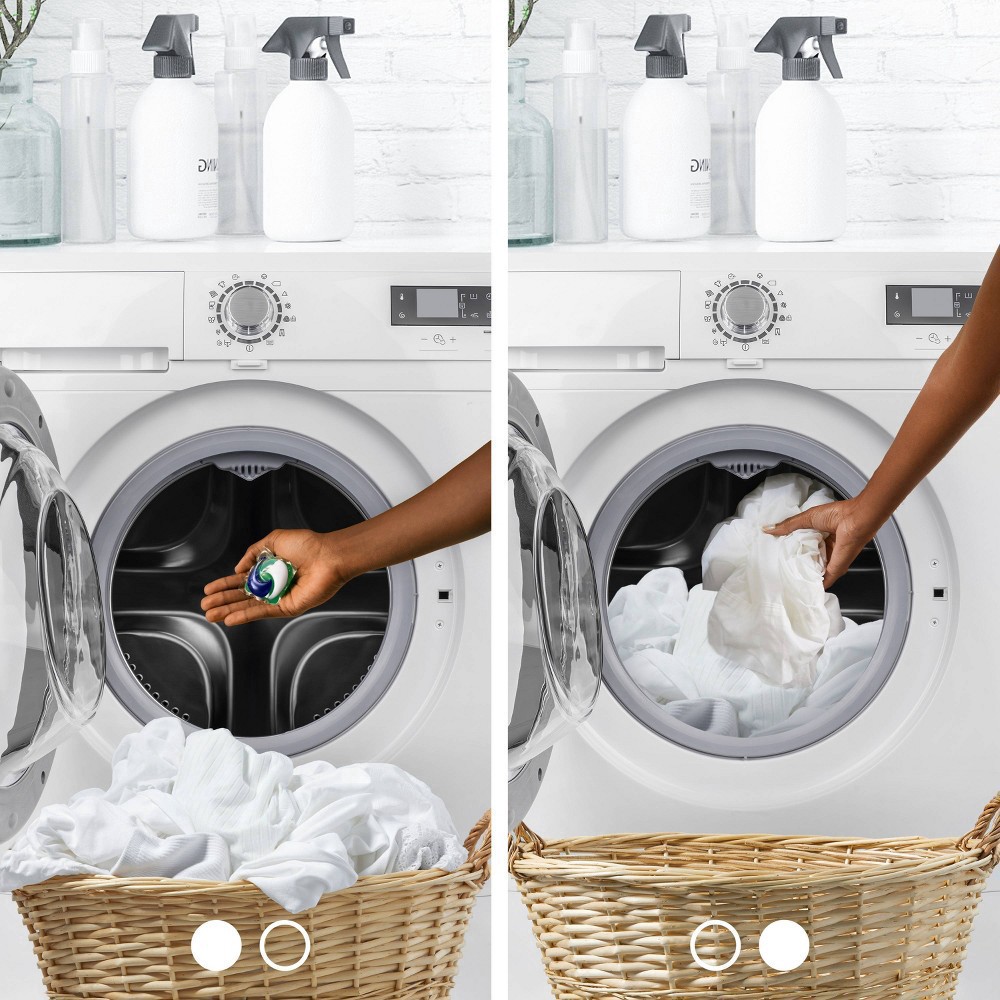 slide 9 of 9, Tide Ultra OXI Power PODS with Odor Eliminators Laundry Detergent Pacs, 32 Count, For Visible and Invisible Dirt, 32 ct