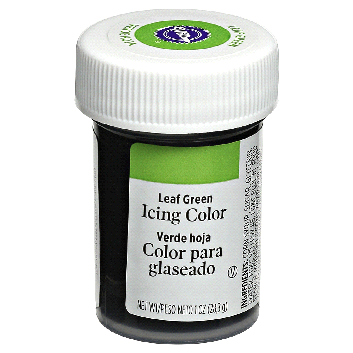 slide 1 of 5, Wilton Icing Color, Leaf Green, 1 oz