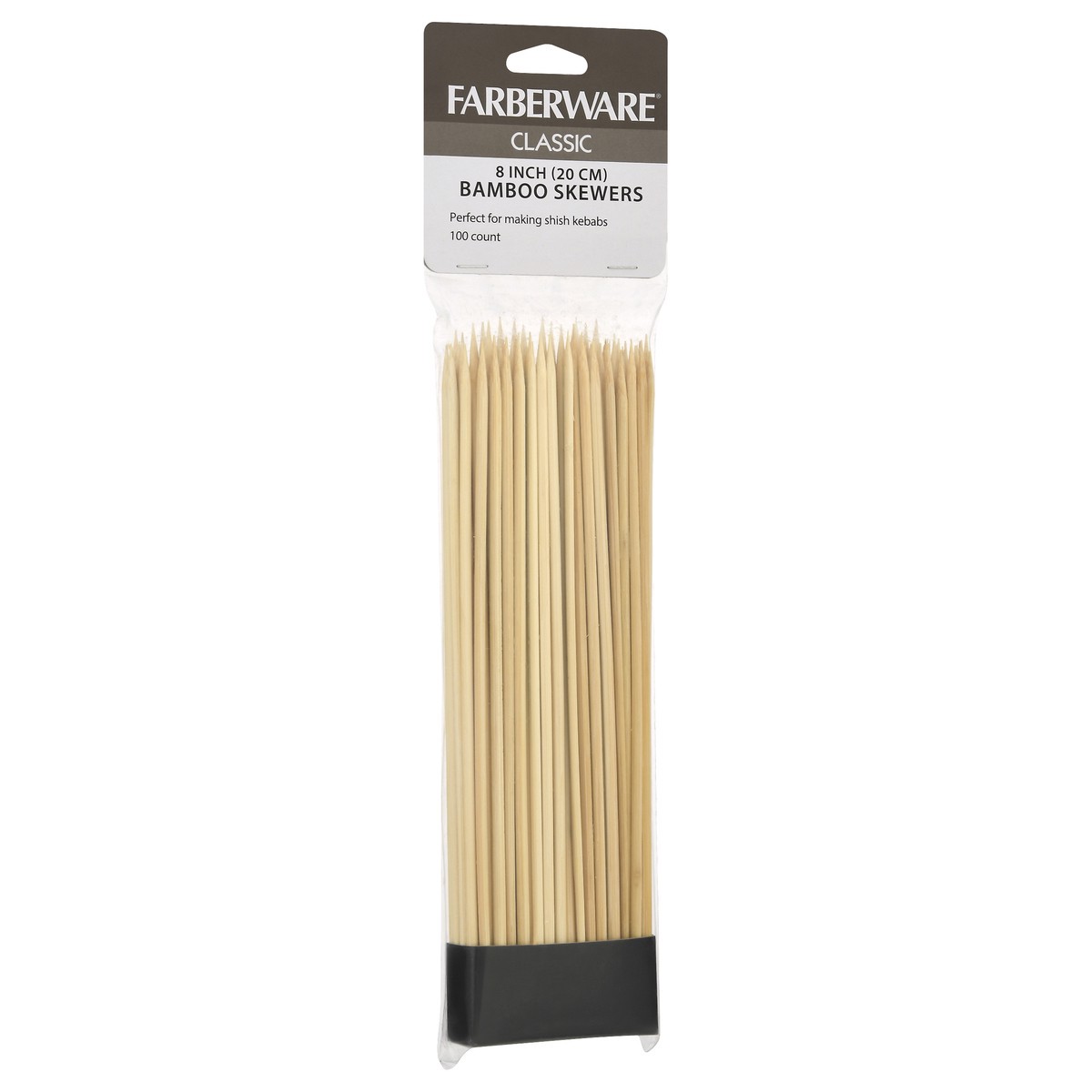 slide 7 of 9, Farberware 8 Inch Classic Bamboo Skewers 100.0 ea, 100 ea