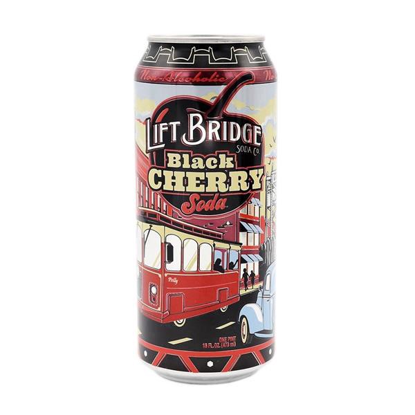 slide 1 of 1, Lift Bridge Brewing Co. Black Cherry Soda - 16 fl oz, 16 fl oz