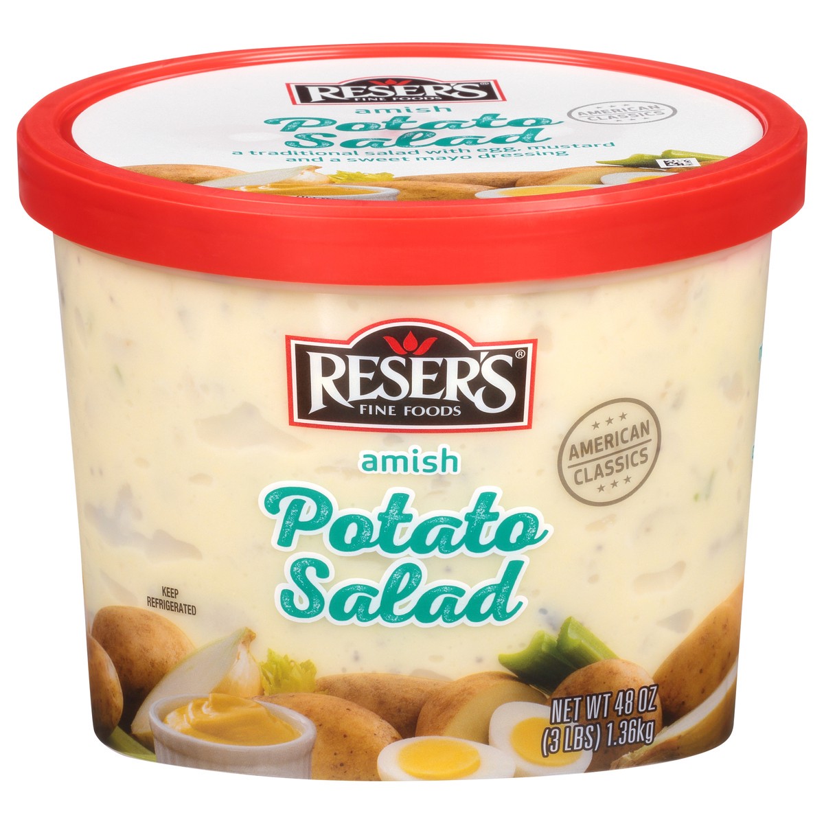 slide 6 of 11, Reser's American Classics Amish Potato Salad, 48 oz