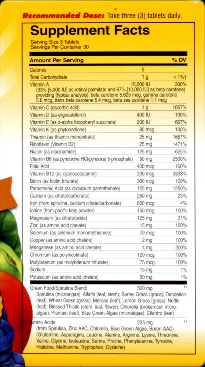 slide 2 of 7, Alive! Multi-Vitamin 90 ea, 90 ct