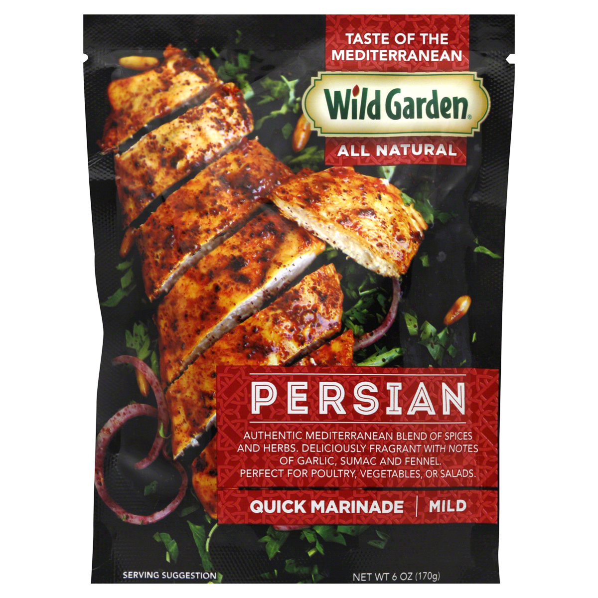 slide 1 of 1, Wild Garden Persian Quick Marinade Mild, 6 oz