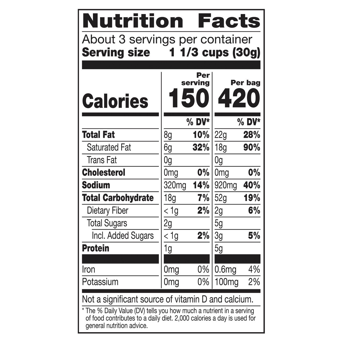 slide 8 of 11, Bugles Crispy Corn Snacks, Original Flavor, Snack Bag, 3 oz, 3 oz