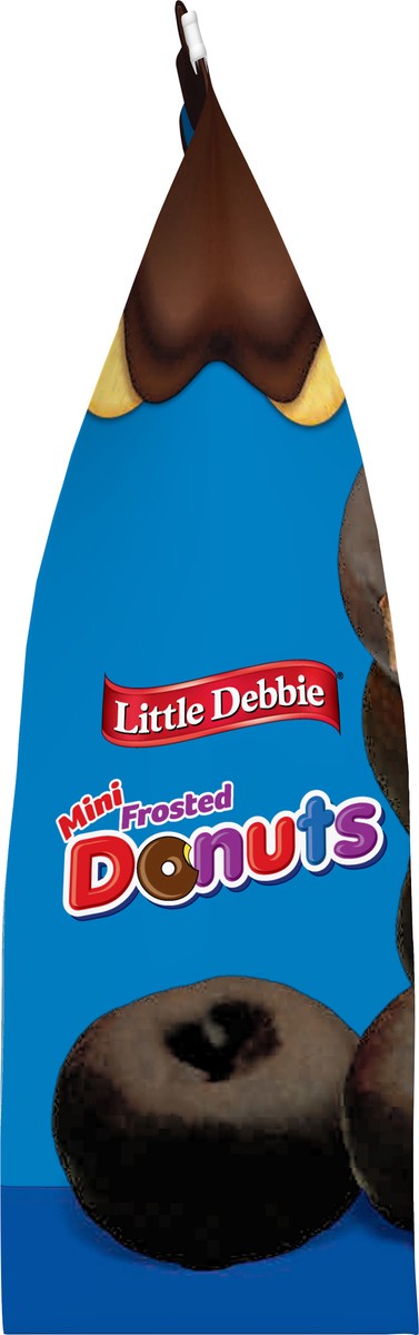 slide 11 of 13, Little Debbie Frosted Bagged Mini Donuts, 10.5 oz