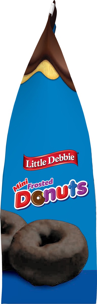 slide 13 of 13, Little Debbie Frosted Bagged Mini Donuts, 10.5 oz