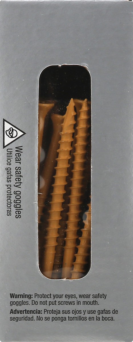 slide 4 of 10, Deck Plus Wood & Fence Tan Screws 62 ea, 62 ct