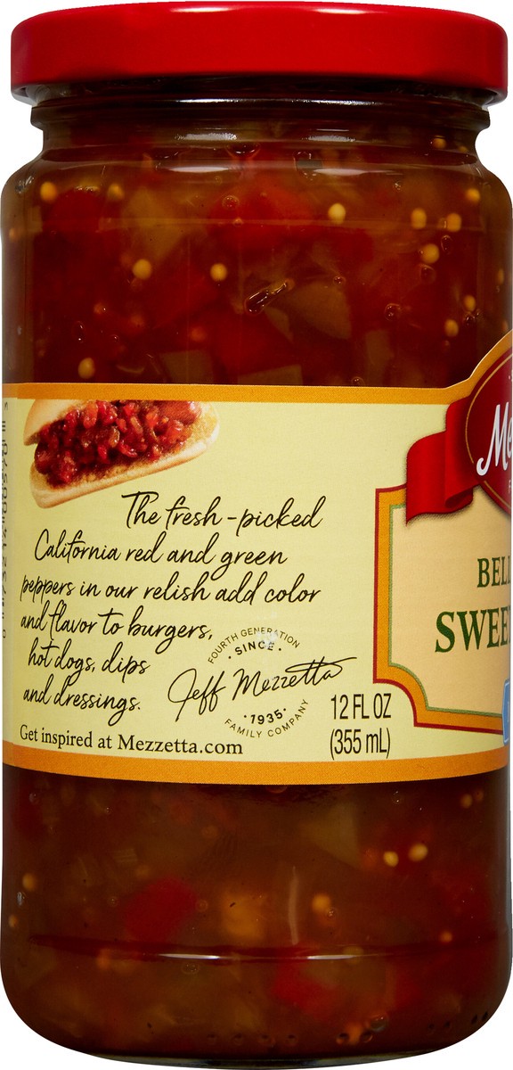 slide 7 of 7, Mezzetta Bell Pepper Sweet Relish, 12 fl oz, 12 fl oz