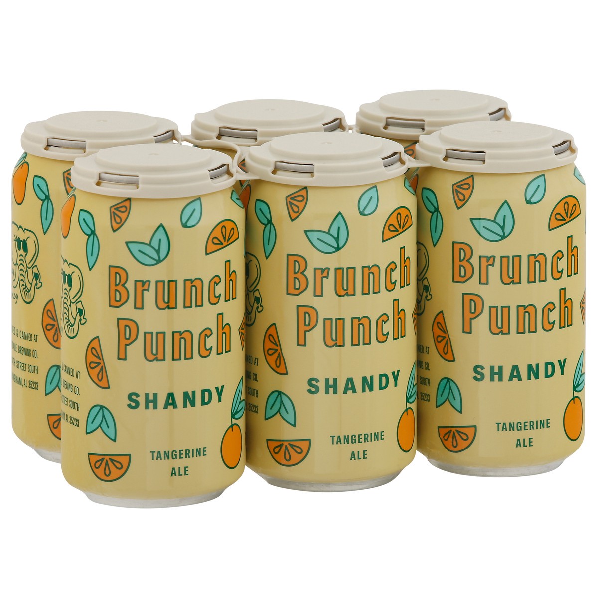 slide 7 of 9, Avondale Brewing Co Shandy Tangerine Ale Brunch Punch Beer 6 - 12 fl oz Cans, 1 ct