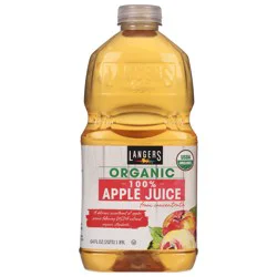 Langers Organic 100% Apple Juice From Concentrate 64 fl oz