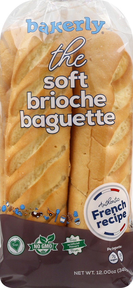 slide 6 of 13, bakerly Soft Brioche Baguette, 12 oz