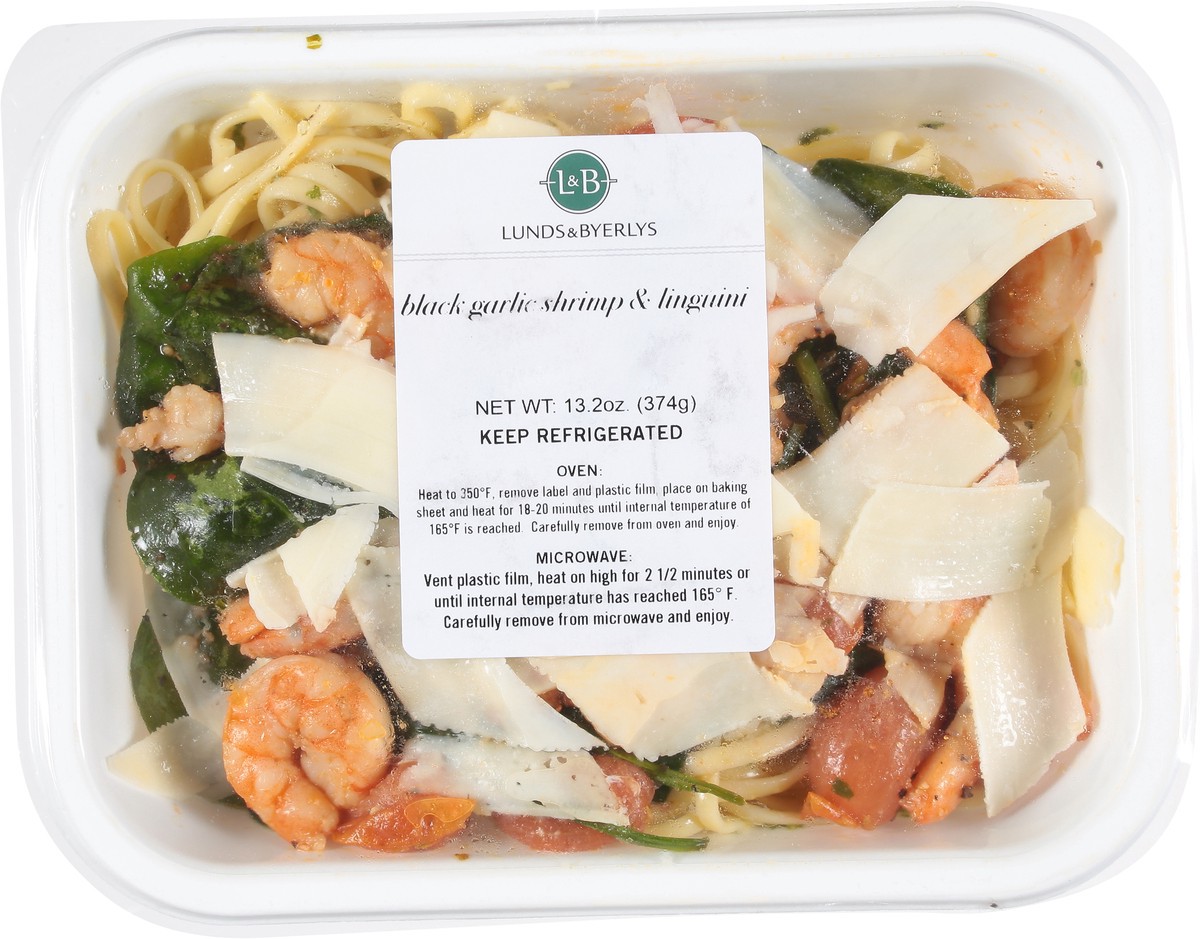 slide 6 of 13, L&B Black Garlic Shrimp & Linguini 13.2 oz, 13.2 oz