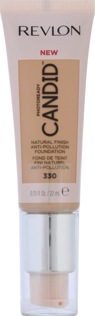 slide 11 of 11, Revlon PhotoReady Candid Natural Finish Anti-Pollution Foundation, Light Honey, 0.75 oz