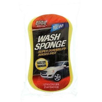 slide 1 of 1, Elite Auto Care Wash Sponge, 1 ct