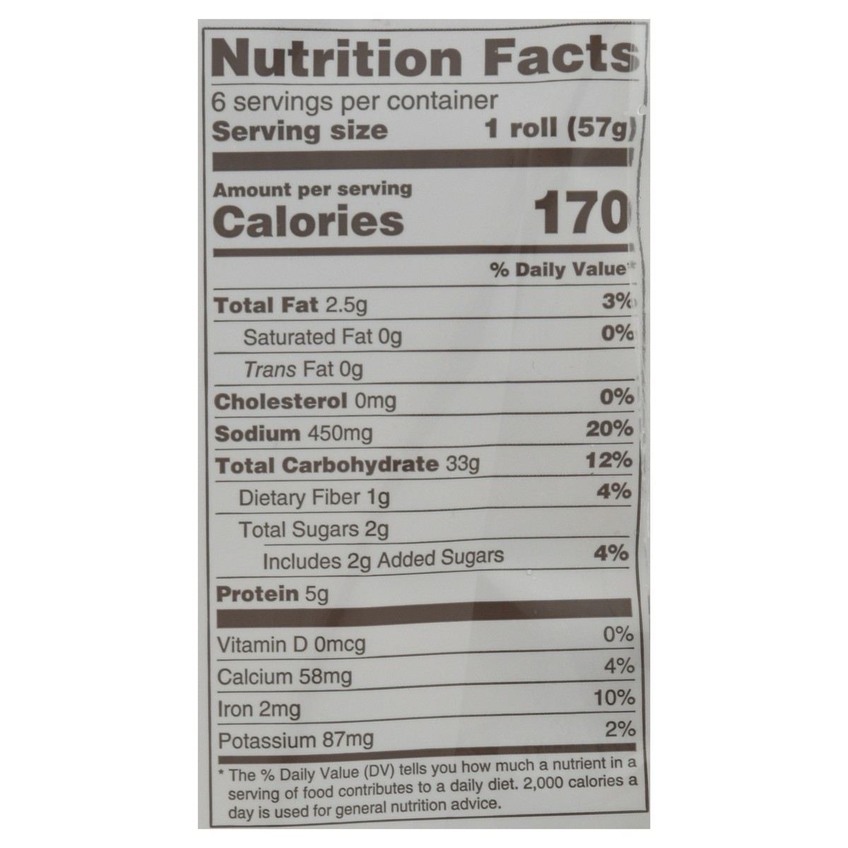 slide 8 of 14, La Brea Bakery Take & Bake 6 Pack Everything Rolls 6 - 2 oz, 6 ct