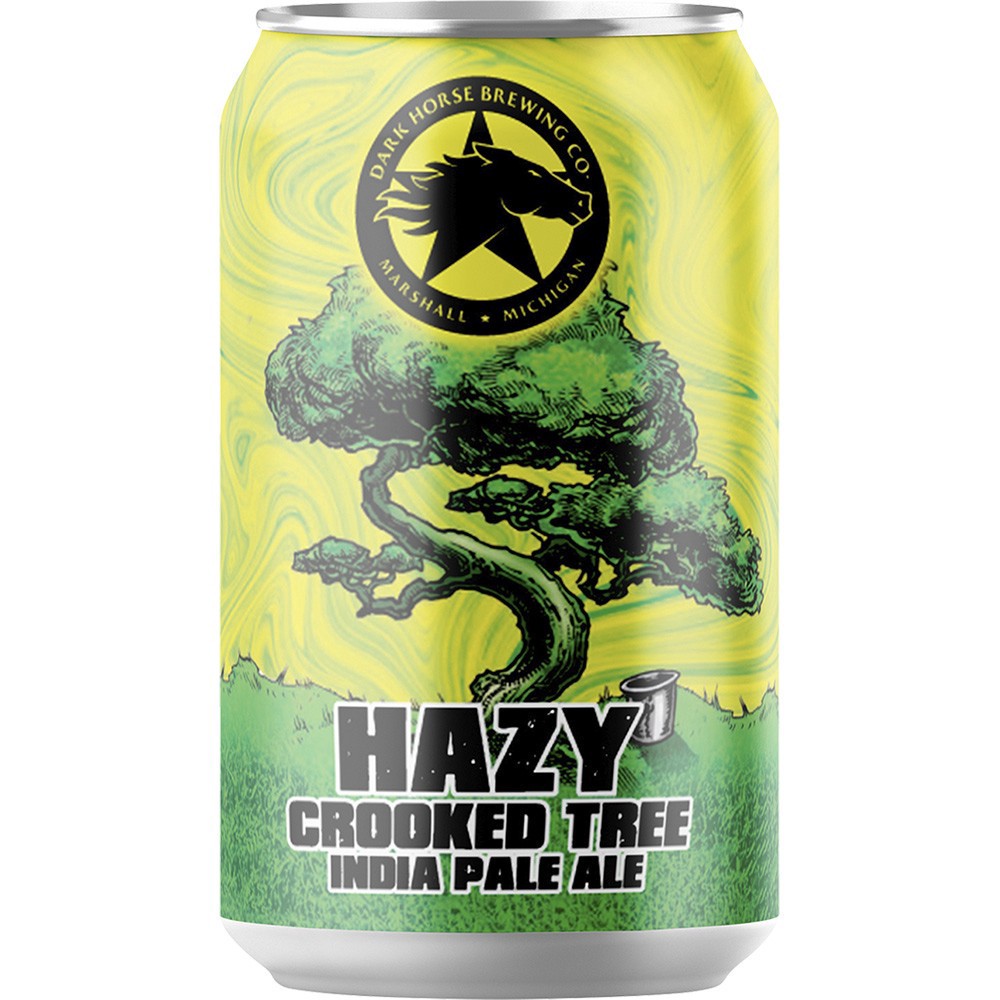 slide 1 of 1, Dark Horse Hazy Crooked Tree Ipa, 6 ct; 12 oz