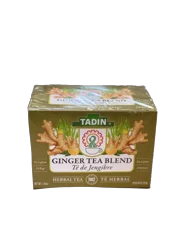 Tadin Herb And Tea Caffeine Free Ginger Root- 24 ct