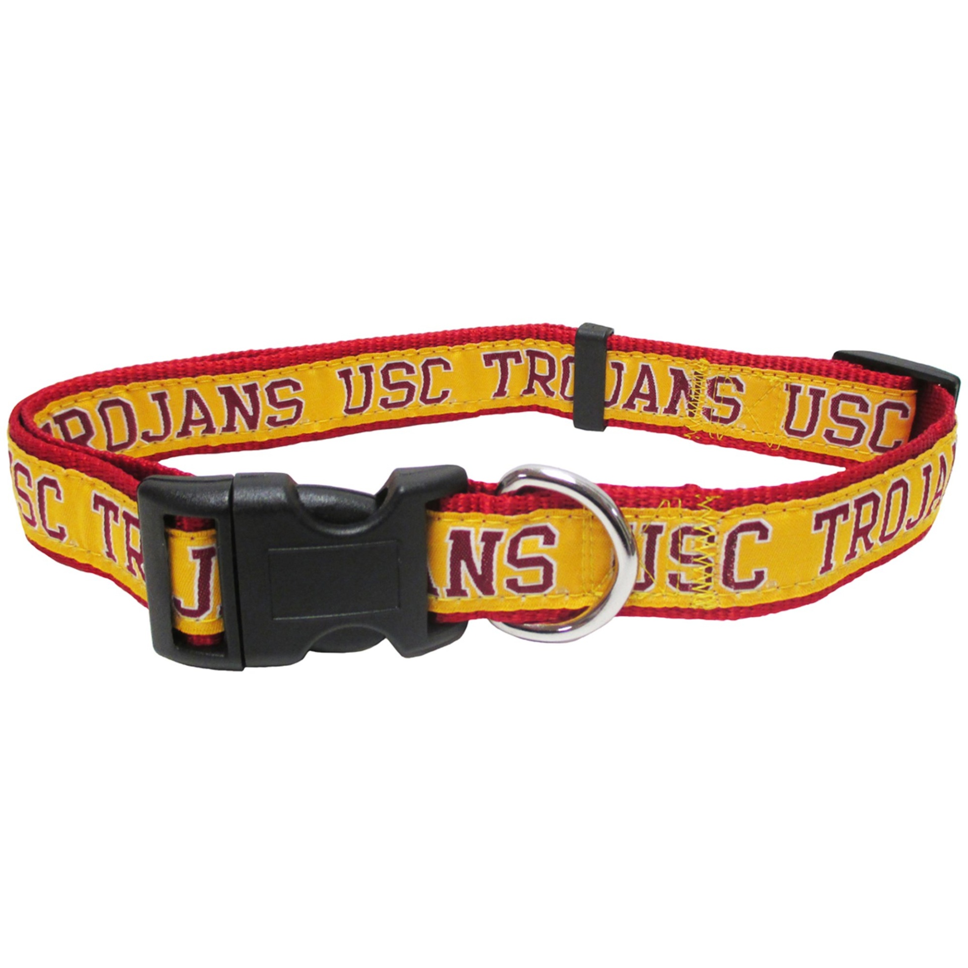 slide 1 of 1, Pets First USC Trojans Collar, MED