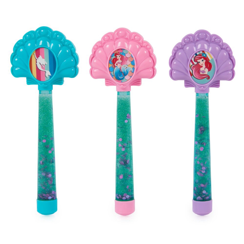 slide 5 of 5, Swimways Disney Princess Ariel Glitter Dive Wands Diving Toys, 3 ct