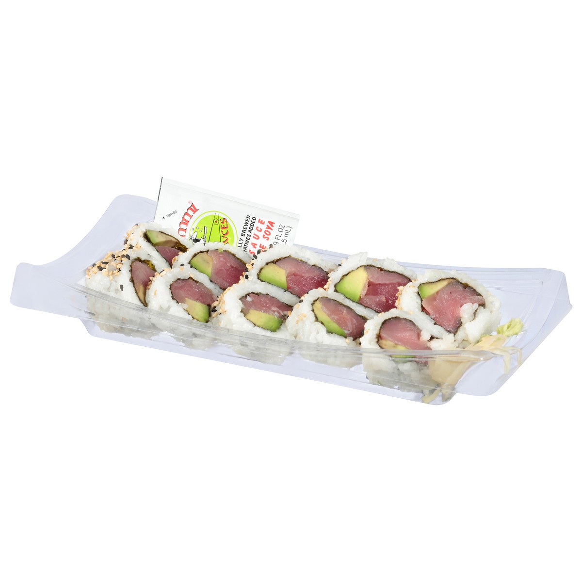 slide 6 of 13, Sushi Sara Raw Tuna-Avocado Roll 1 ea, 1 ct