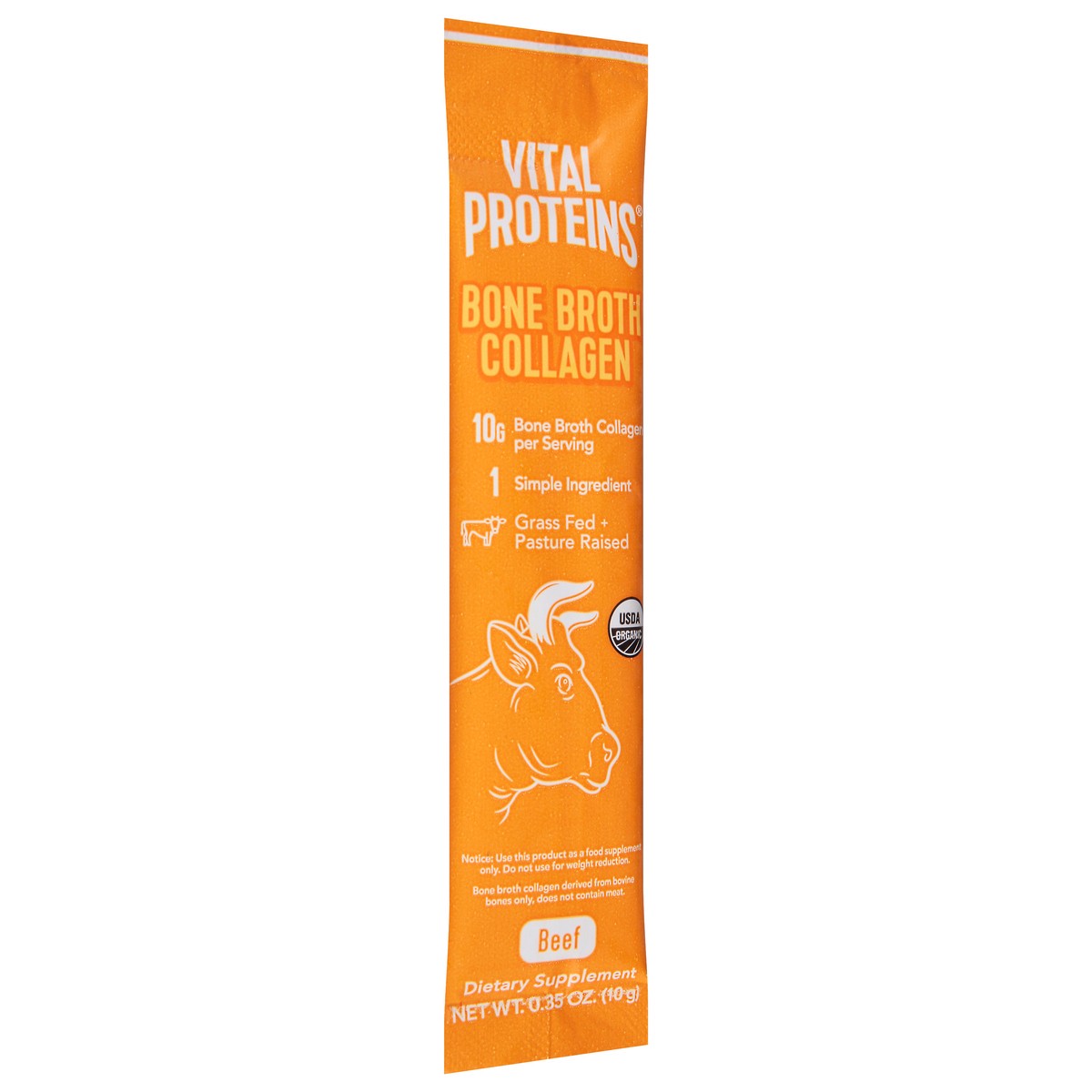 slide 11 of 14, Vital Proteins Beef Bone Broth Collagen 0.35 oz, 10 g