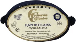 Nardin Cambados Razor Clams