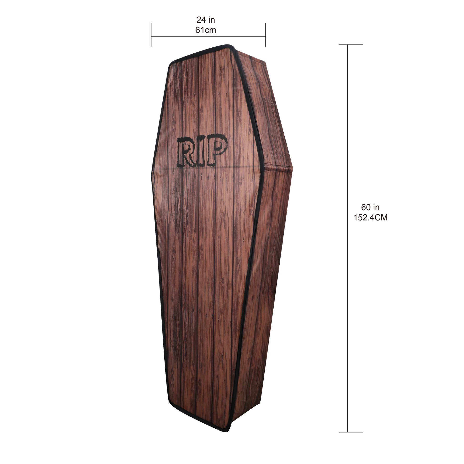 slide 4 of 6, 5ft. Collapsible Coffin By Ashland, 5 ft