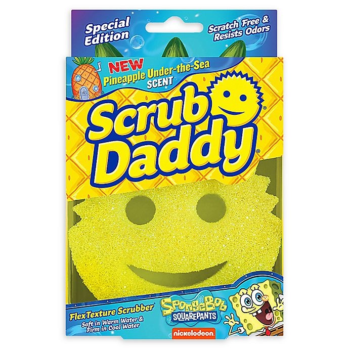 slide 1 of 1, Scrub Daddy SpongeBob Scrubbing Tool, 1 ct