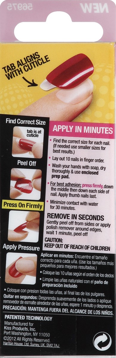 slide 4 of 5, imPRESS Press-On Manicure 24 ea, 24 ct