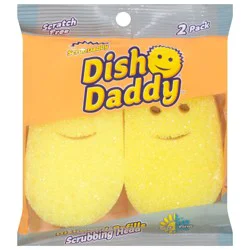 Scrub Daddy Dish Daddy 2 Pack Scratch Free Dishwand Refills 2 ea
