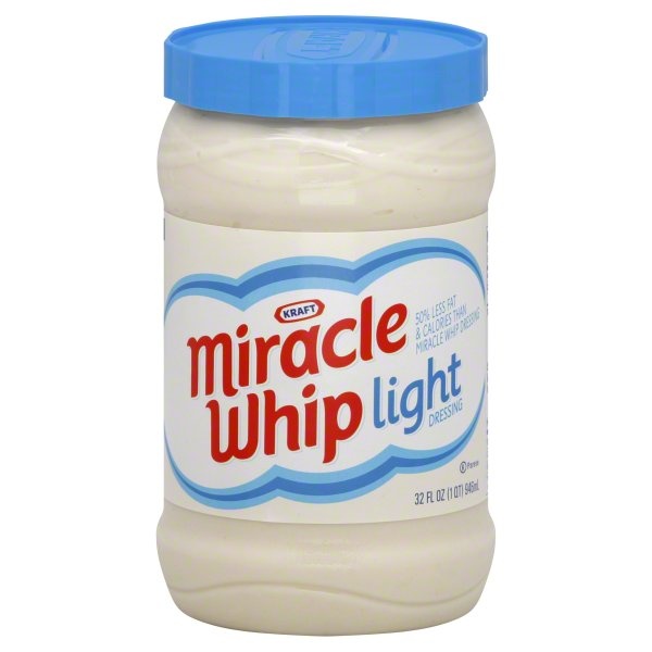 slide 1 of 1, Miracle Whip Light Salad Dressing, 1 ct