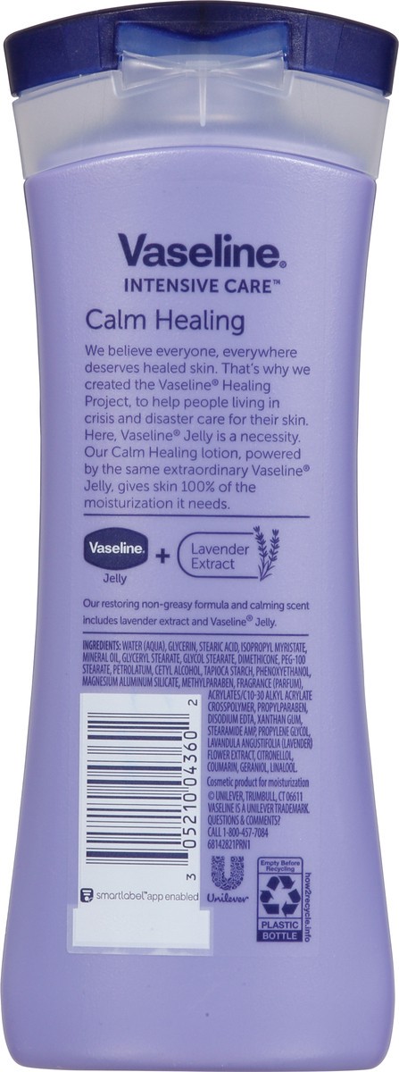 slide 6 of 9, Vaseline Intensive Care Hand and Body Lotion Calm Healing, 10 oz, 10 oz