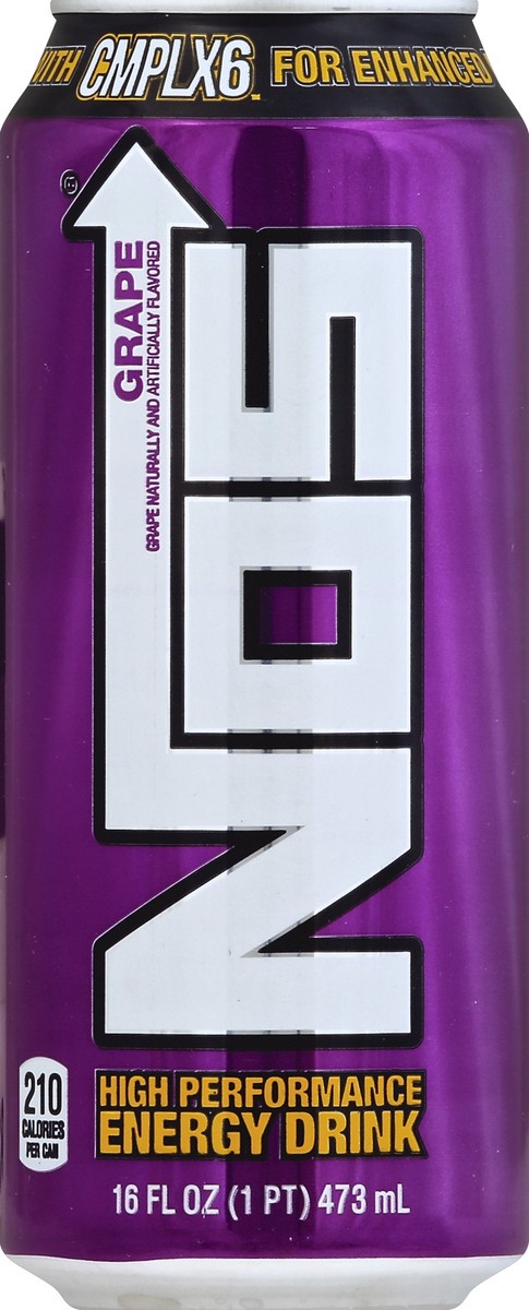 slide 1 of 5, NOS Energy Drink - 16 oz, 16 oz