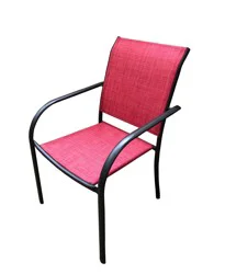 Hd Designs Outdoors Orchards Dining Chair - Red