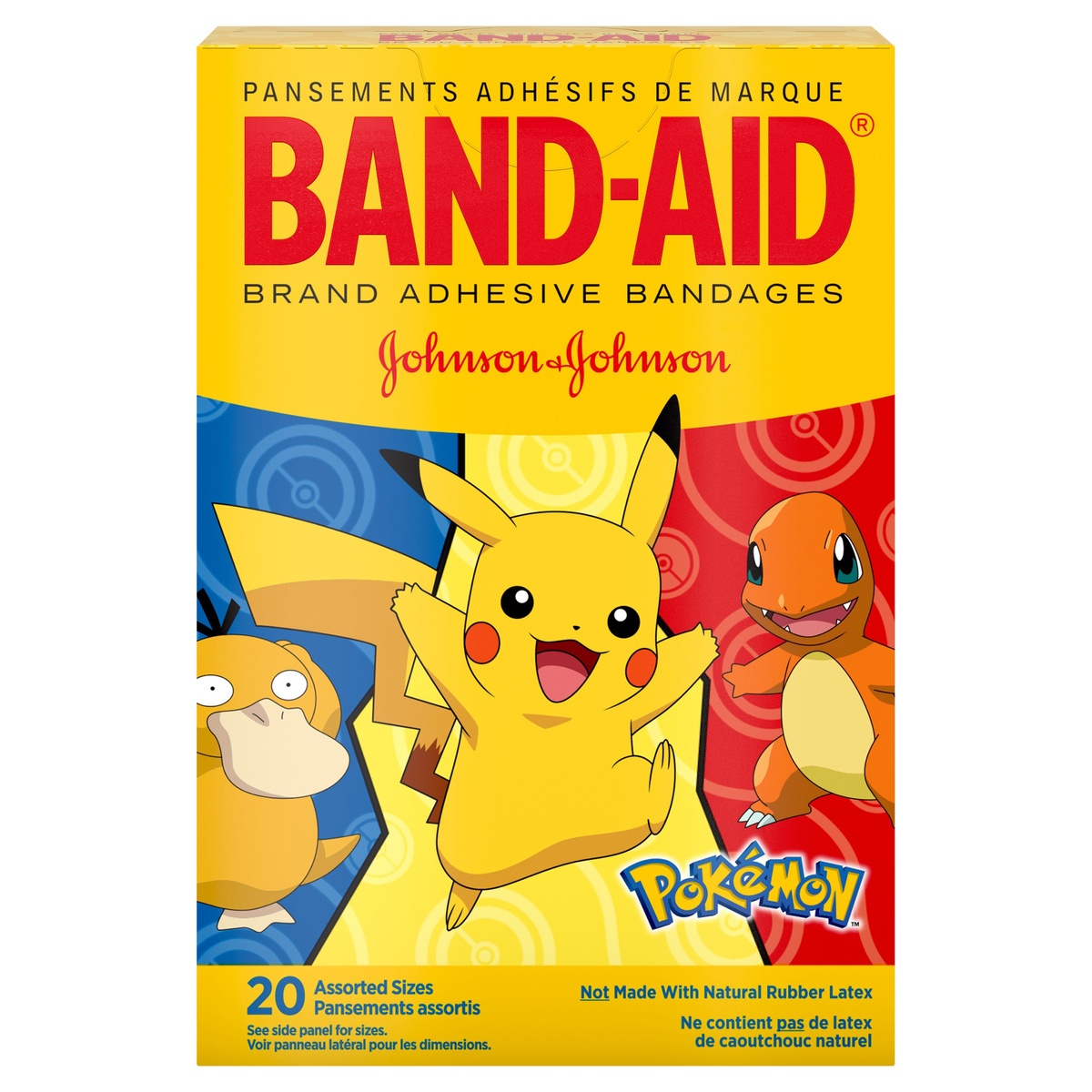 slide 1 of 1, BAND-AID Bandaid Pokemon Bandages, 20 ct
