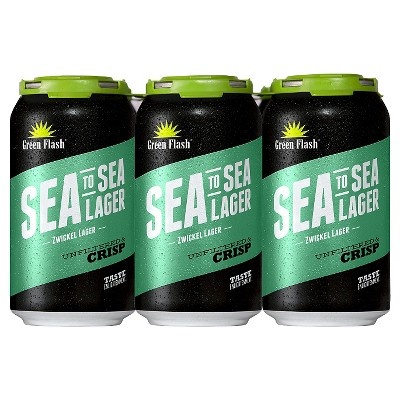 slide 1 of 1, Green Flash Brewing Co. Sea to Sea Zwickel Lager, 6 ct; 12 oz