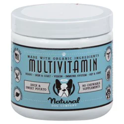 Natural Dog Company Duck & Sweet Potato Multivitamin 90 Chewables