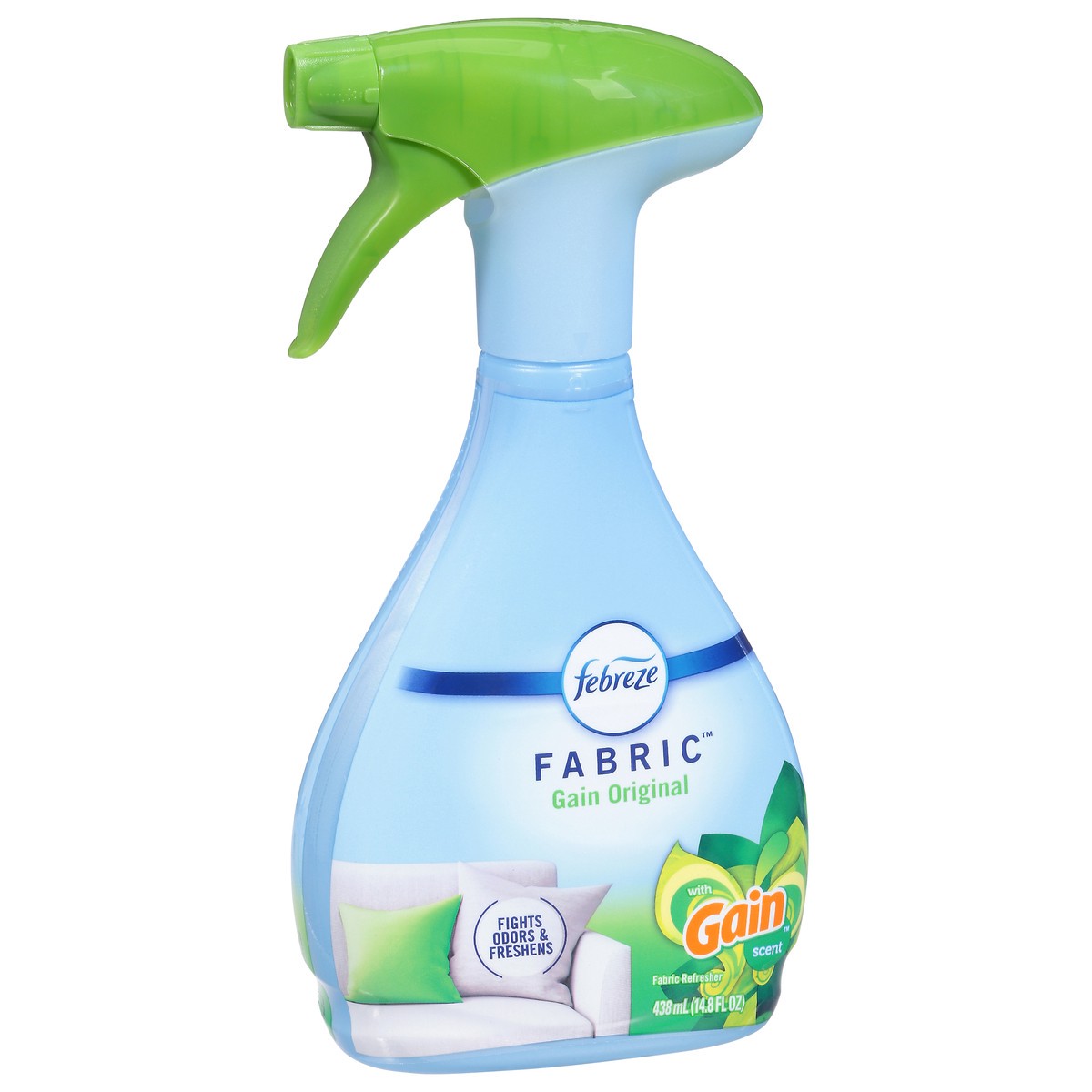 slide 6 of 13, Febreze Odor-Fighting Fabric Refresher with Gain,Original, 14.8 fl oz, 14.8 fl oz