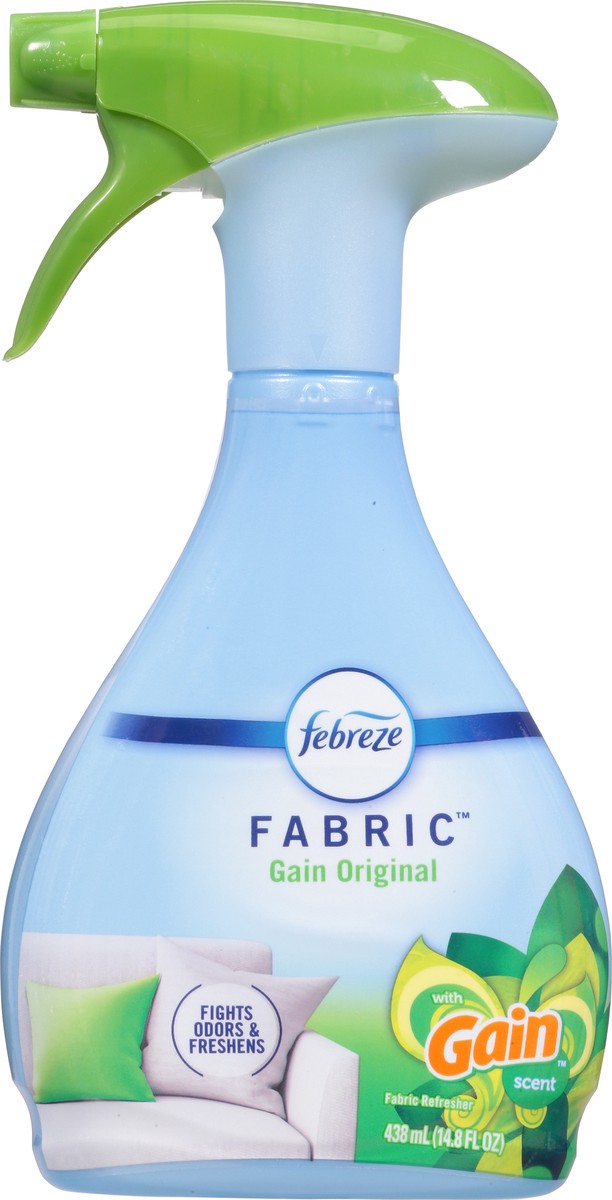 slide 9 of 13, Febreze Odor-Fighting Fabric Refresher with Gain,Original, 14.8 fl oz, 14.8 fl oz