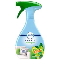 Febreze Odor-Fighting Fabric Refresher with Gain,Original, 14.8 fl oz