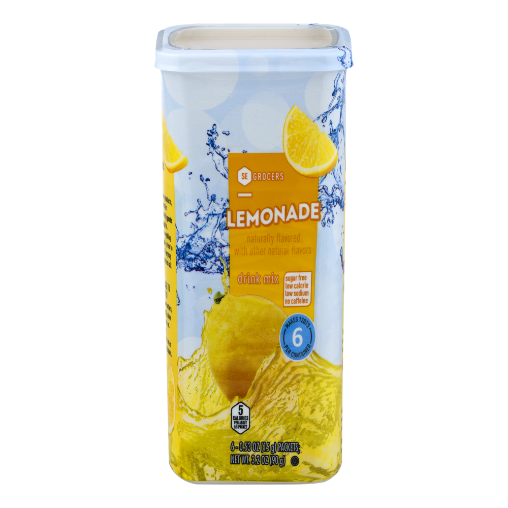 slide 1 of 1, SE Grocers Lemonade Drink Mix, 12 qt